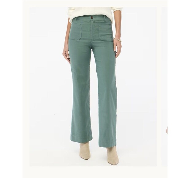 J. Crew Factory Sage Wide Leg Pants - Picture 1 of 16